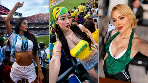 Ngẩn ngơ ngắm dàn hot girl 'đốt cháy' khán đài World Cup 2026 Ngẩn ngơ ngắm dàn hot girl 'đốt cháy' khán đài World Cup 2026