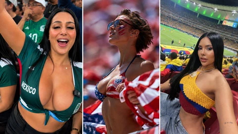 Ngẩn ngơ ngắm dàn hot girl 'đốt cháy' khán đài World Cup 2026 Ngẩn ngơ ngắm dàn hot girl 'đốt cháy' khán đài World Cup 2026