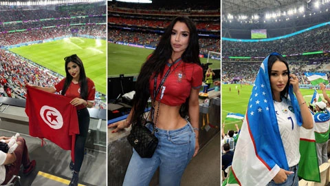 Ngẩn ngơ ngắm dàn hot girl 'đốt cháy' khán đài World Cup 2026 Ngẩn ngơ ngắm dàn hot girl 'đốt cháy' khán đài World Cup 2026