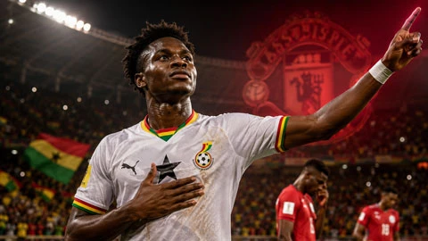 Người hùng tuyển Ghana đã nằm trong tầm ngắm của MU từ lâu Người hùng tuyển Ghana đã nằm trong tầm ngắm của MU từ lâu