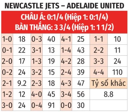 Nhận định bóng đá Newcastle Jets vs Adelaide Utd, 14h00 ngày 11/4: Giữ chắc ngôi đầu Nhận định bóng đá Newcastle Jets vs Adelaide Utd, 14h00 ngày 11/4: Giữ chắc ngôi đầu