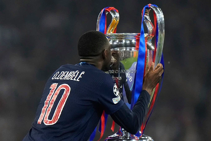 Ousmane Dembele: “Lionel Messi lại vô địch World Cup thôi” Ousmane Dembele: “Lionel Messi lại vô địch World Cup thôi”