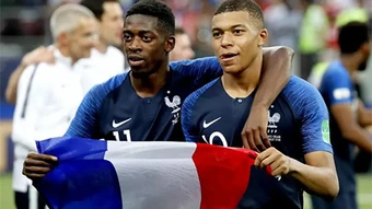 Ousmane Dembele: “Lionel Messi lại vô địch World Cup thôi”