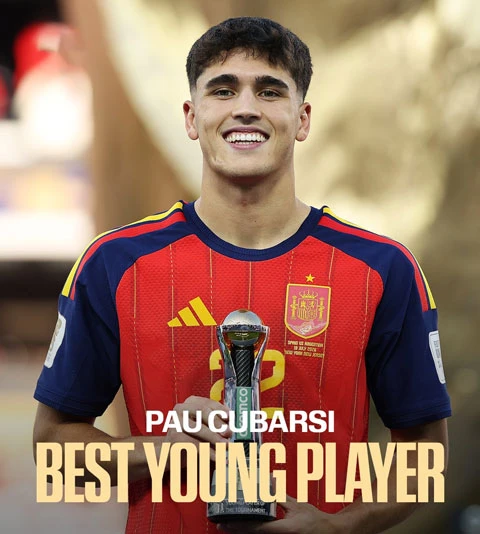 Pau Cubarsi đi vào lịch sử World Cup theo cách khó tin Pau Cubarsi đi vào lịch sử World Cup theo cách khó tin
