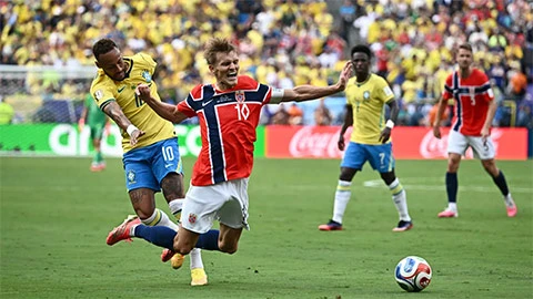 Phản ứng của Odegaard với Neymar gây bão mạng Phản ứng của Odegaard với Neymar gây bão mạng