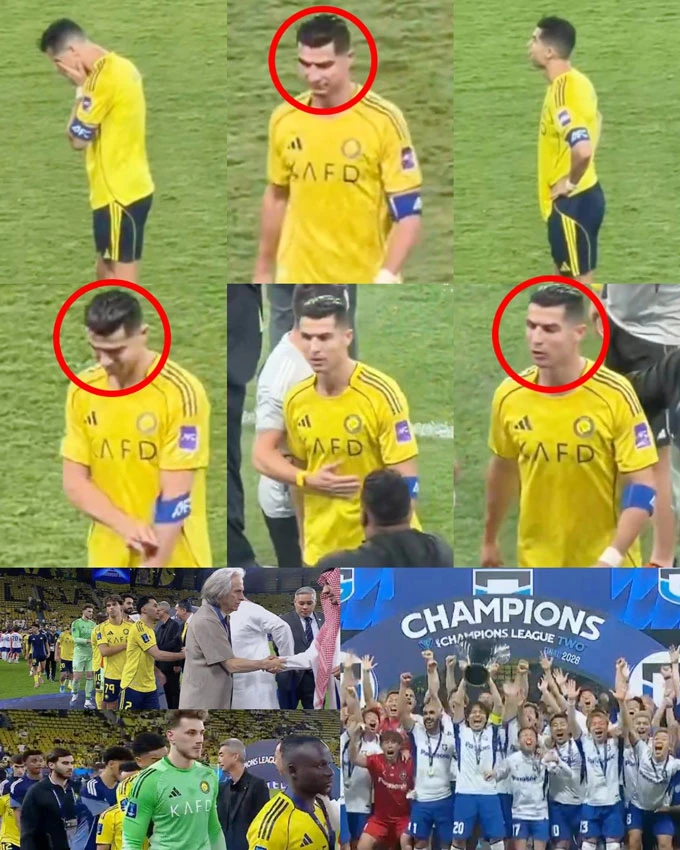 Ronaldo lại nổi điên khi Al Nassr mất chức vô địch và có nguy cơ trắng tay Ronaldo lại nổi điên khi Al Nassr mất chức vô địch và có nguy cơ trắng tay