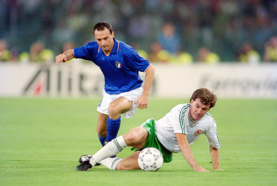 Salvatore ‘Toto’ Schillaci nhìn thế giới bằng đôi mắt trố Salvatore ‘Toto’ Schillaci nhìn thế giới bằng đôi mắt trố