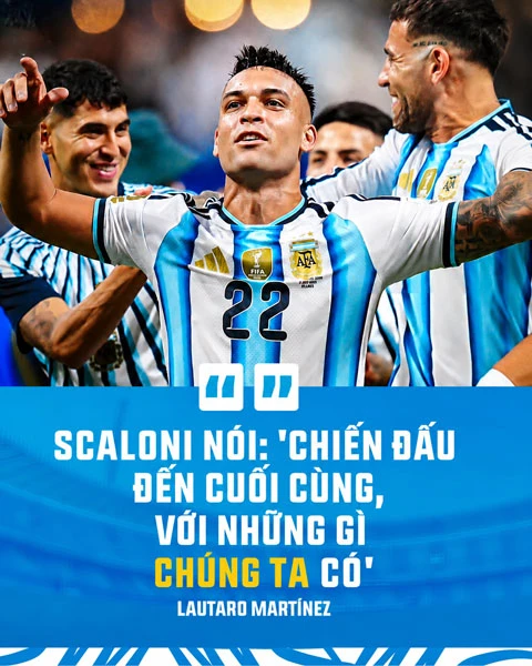 Scaloni đã cao tay như thế nào để giúp Argentina ngược dòng trước Ai Cập?