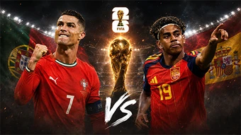Siêu máy tính dự đoán kết quả Bồ Đào Nha vs Tây Ban Nha tại World Cup 2026