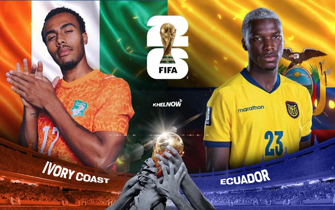 Siêu máy tính dự đoán kết quả Ecuador vs Bờ Biển Ngà tại World Cup 2026 Siêu máy tính dự đoán kết quả Ecuador vs Bờ Biển Ngà tại World Cup 2026