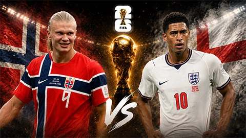 Siêu máy tính dự đoán kết quả Na Uy vs Anh tại World Cup 2026 Siêu máy tính dự đoán kết quả Na Uy vs Anh tại World Cup 2026