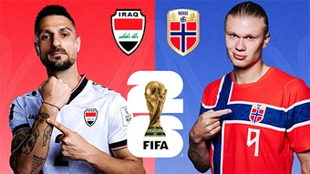 Siêu máy tính dự đoán kết quả Na Uy vs Iraq tại World Cup 2026