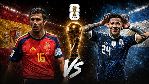 Siêu máy tính dự đoán kết quả Tây Ban Nha vs Argentina chung kết World Cup 2026 