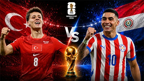 Siêu máy tính dự đoán kết quả Thổ Nhĩ Kỳ vs Paraguay tại World Cup 2026
