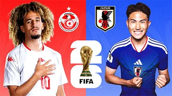 Siêu máy tính dự đoán kết quả Tunisia vs Nhật Bản tại World Cup 2026