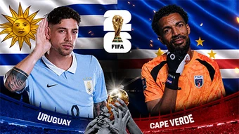 Siêu máy tính dự đoán kết quả Uruguay vs Cape Verde tại World Cup 2026