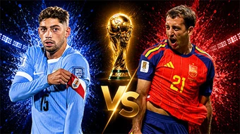 Siêu máy tính dự đoán kết quả Uruguay vs Tây Ban Nha tại World Cup 2026
