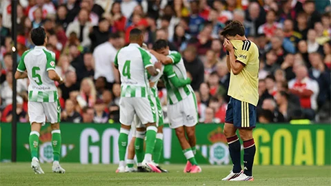 Thấy gì từ thất bại của Arsenal trước Betis? Thấy gì từ thất bại của Arsenal trước Betis?