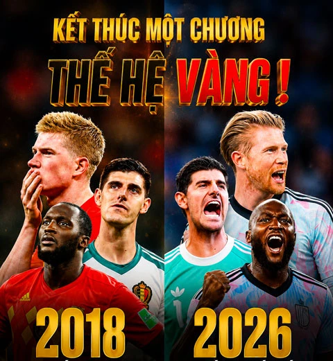 Thế hệ vàng của Bỉ khép lại trong tiếc nuối, tương lai nào chờ lứa kế cận? Thế hệ vàng của Bỉ khép lại trong tiếc nuối, tương lai nào chờ lứa kế cận?