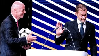 Thêm 2 liên đoàn bóng đá ‘quay lưng’ với Infantino