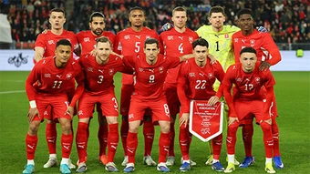 Thụy Sĩ công bố danh sách dự World Cup 2026: Thủ lĩnh Granit Xhaka