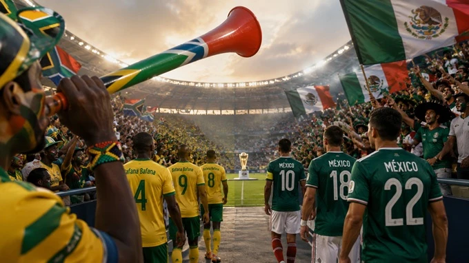 Tiếng kèn Vuvuzela đã tắt, nhưng Mexico và Nam Phi vẫn mắc kẹt ở năm 2010 Tiếng kèn Vuvuzela đã tắt, nhưng Mexico và Nam Phi vẫn mắc kẹt ở năm 2010