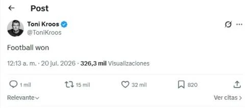 Toni Kroos đã đúng! Cám ơn Tây Ban Nha, bóng đá đã thực sự 'trở về nhà' Toni Kroos đã đúng! Cám ơn Tây Ban Nha, bóng đá đã thực sự 'trở về nhà'