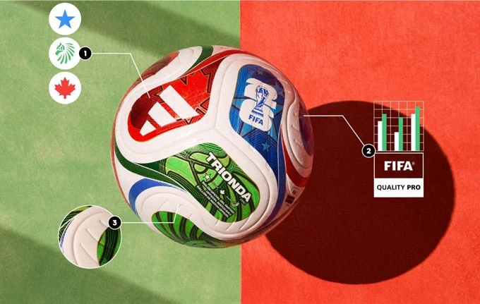 Trái bóng thi đấu tại World Cup 2026: Tích hợp công nghệ AI Trái bóng thi đấu tại World Cup 2026: Tích hợp công nghệ AI