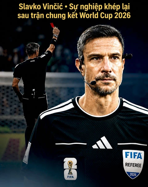 Trọng tài bắt chung kết World Cup 2026 bất ngờ giải nghệ Trọng tài bắt chung kết World Cup 2026 bất ngờ giải nghệ