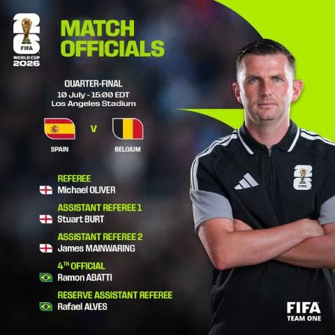 Trọng tài từng bị dọa giết vì Real Madrid cầm còi trận Tây Ban Nha vs Bỉ Trọng tài từng bị dọa giết vì Real Madrid cầm còi trận Tây Ban Nha vs Bỉ