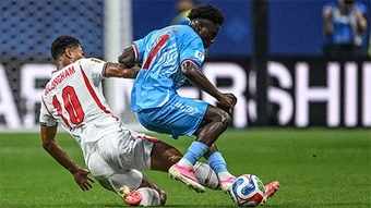 Trực tiếp Anh 0-1 CHDC Congo: Tam sư tấn công ào ạt