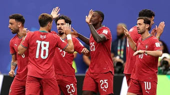 Trực tiếp Bồ Đào Nha 1-1 CHDC Congo (Hết hiệp 1)