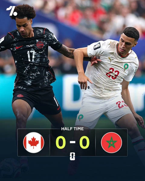 Trực tiếp Canada 0-2 Morocco: Cú đúp cho Azzedine Ounahi Trực tiếp Canada 0-2 Morocco: Cú đúp cho Azzedine Ounahi