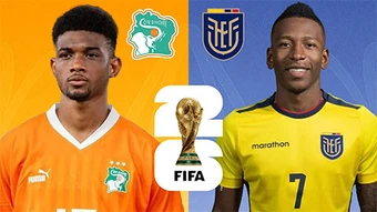 Trực tiếp Ecuador vs Bờ Biển Ngà: Ngôi sao của MU dự bị