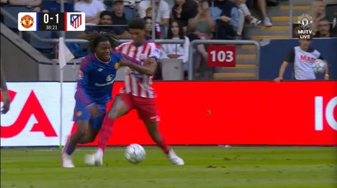 Trực tiếp MU 2-1 Atletico Madrid: Mbeumo lập cú đúp