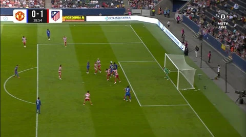 Trực tiếp MU 2-1 Atletico Madrid: Mbeumo lập cú đúp