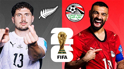 Trực tiếp New Zealand vs Ai Cập, 08h00 ngày 22/6 Trực tiếp New Zealand vs Ai Cập, 08h00 ngày 22/6
