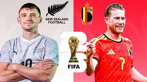 Trực tiếp New Zealand vs Bỉ, 10h00 ngày 27/6 Trực tiếp New Zealand vs Bỉ, 10h00 ngày 27/6