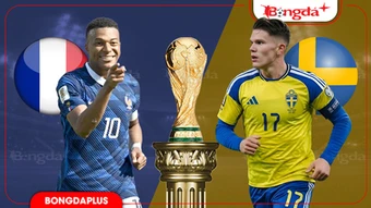 Trực tiếp Pháp vs Thụy Điển, 04h00 ngày 1/7