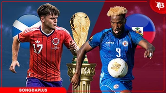 Trực tiếp Scotland vs Haiti, 08h00 ngày 14/6
