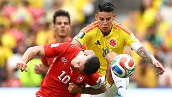 Trực tiếp Thụy Sĩ 0-0 Colombia: Đại diện Nam Mỹ đòi penalty bất thành