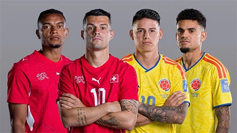 Trực tiếp Thụy Sĩ 0-0 Colombia: Hai đội đá luân lưu phân định thắng thua Trực tiếp Thụy Sĩ 0-0 Colombia: Hai đội đá luân lưu phân định thắng thua