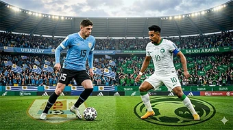 Trực tiếp Uruguay vs Saudi Arabia, 05h00 ngày 16/6