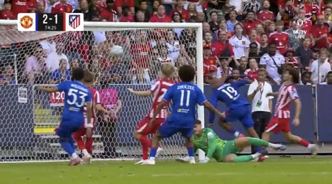 Tường thuật MU 2-1 Atletico Madrid Tường thuật MU 2-1 Atletico Madrid