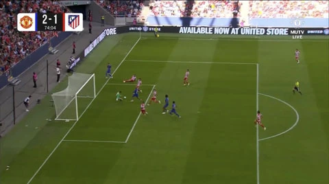 Tường thuật MU 2-1 Atletico Madrid Tường thuật MU 2-1 Atletico Madrid