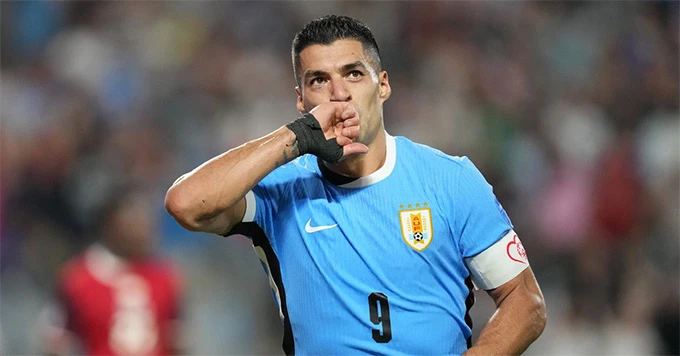 Uruguay chốt quân dự World Cup 2026: Suarez lỡ hẹn, Muslera theo đuổi lịch sử Uruguay chốt quân dự World Cup 2026: Suarez lỡ hẹn, Muslera theo đuổi lịch sử