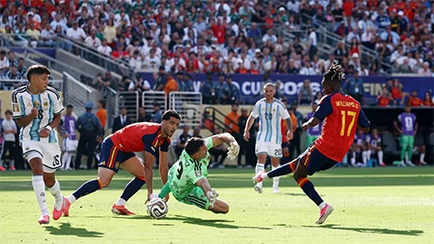 Vì sao bàn của Nico Williams vào lưới Argentina bị từ chối? Vì sao bàn của Nico Williams vào lưới Argentina bị từ chối?