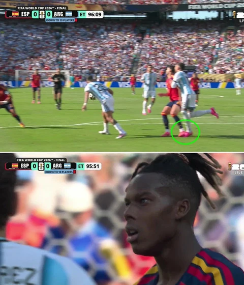 Vì sao bàn của Nico Williams vào lưới Argentina bị từ chối? Vì sao bàn của Nico Williams vào lưới Argentina bị từ chối?