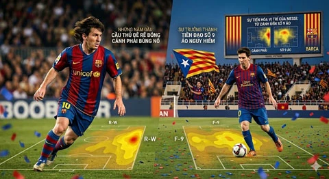 Vì sao Lionel Messi đi bộ vẫn tạo ra khác biệt? Vì sao Lionel Messi đi bộ vẫn tạo ra khác biệt?