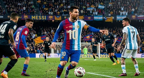Vì sao Lionel Messi đi bộ vẫn tạo ra khác biệt? Vì sao Lionel Messi đi bộ vẫn tạo ra khác biệt?